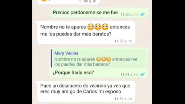 DOÑA MARY SE PUSO CACHONDISIMA Y ME MANDO FOTOS Y ME LA COJO