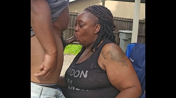 Im Cheating on my husband with his friend sucking his dick outside taking 2 facials