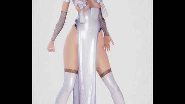 sexy mona chinade cabello plateado bailando con traje chino(lost media – es de un artista japones que no recuerdo el nombre)