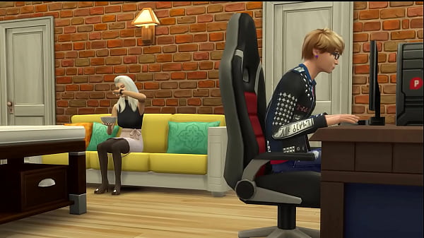 step Mom offers to her son an erotic massage to make it easier for him to not to suffer so much  of separation from his girlfriend – Mother and son